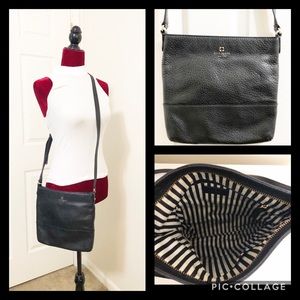 Kate Spade Black Leather Crossbody